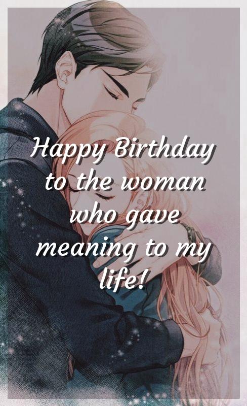 best birthday wishes to wife from husband